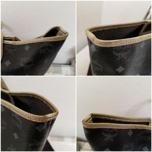 MCM With Dust Shopper Style Black Tote - Picture 5 of 8